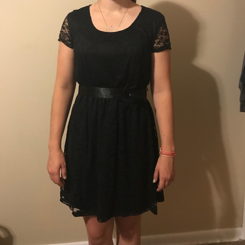 Black Lace Dress